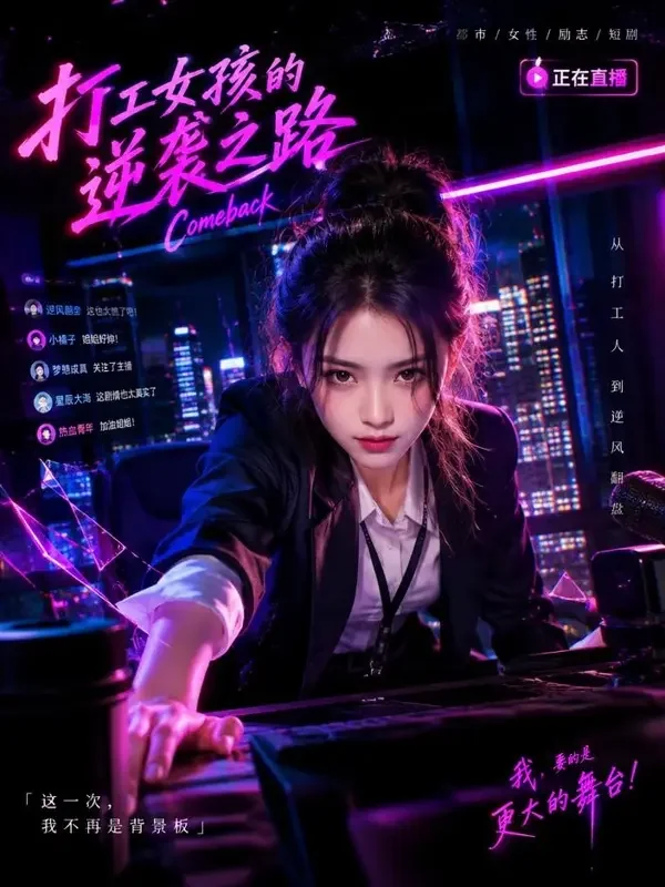 打工人逆袭计划 - 看短剧的网站 职场题材网红直播短剧