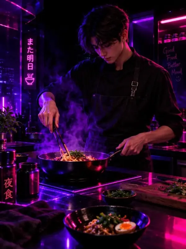 深夜食堂 · 一人食料理 - 看短剧的网站美食直播间